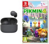 Sony LinkBuds S Truly Wireless Noise Cancelling Headphones - Multipoint connection - Ultra light for All-day Comfort with Crystal clear call quality - Up to 20 hours battery life - Black & Pikmin 4