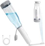 Brarvagur Portable Electric Bidet for Travel, Rechargeable Handheld Bidet Sprayer with 350ml Large Capacity, IPX7 Waterproof High Pressure Jet Spray for Men Women Postpartum & Camping