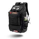 Military Tactical Backpack for Men, Survival Molle Pack 3 Day Built-up Backpack Hiking,Hunting,Camping, Black, Large