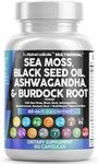 Sea Moss 3000mg Black Seed Oil 2000