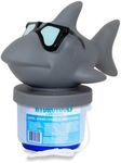 SWIMLINE HYDROTOOLS 87271 Shark Large Capacity Pool & Spa Chemical Dispenser | Compatible With Bromine & Chlorine Supports 1-3’’ Tablets | Adjustable For Customizable Flow Rate | Cost Effective