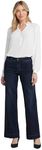 NYDJ Women's Teresa Trouser Jeans-Premium Denim, Burbank Wash, 16