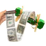 Christmas Surprise Money Pull Pouch,Money Box for Cash Gift,DIY Christmas Candy Money Pull Pouch Kit,Christmas Money Holders for Cash,Money Pull Pouch,Christmas Surprise Money Pull Pouchas (A)