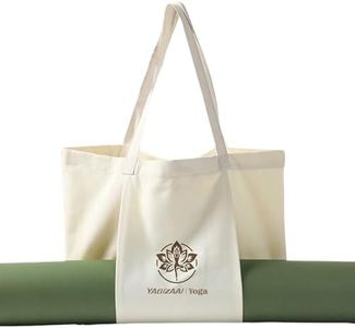 Yagizaai Yoga Mat Bag with Hidden Inner Pocket, Large Capacity Tote for Yoga, Gym, Travel, and Workouts, Portable Carryall for Mats and Accessories