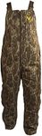 HOT SHOT Men’s Insulated Camo Bib, Ultra-Quiet Adjustable Overalls, Cold Weather Hunting Coveralls for Men, Mo Original Bottomlands, Large