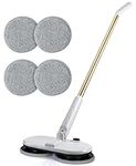 Electric Mop - Cordless Electric Spin Mop for Floor Cleaning, Portable& Lightweight Powerful Floor Cleaner for Hardwood, Tile, Laminate Floor