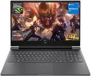 HP Newest Victus 16.1 Ryzen 7 RTX 4070 Premium Gaming Laptop, 16.1" FHD 144Hz, AMD Ryzen 7 8845HS (Beats i7-1355U), NVIDIA GeForce RTX 4070, 64GB DDR5 RAM, 1TB SSD, HDMI, Wi-Fi 6, Windows 11 Pro