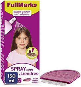 Full Marks Spray Antipiojos con Liendrera - 150 ml