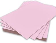 A4 Light Pink Colour Paper 80gsm Sheets Double Sided Printer Paper Copier Origami Flyers Drawing School Office Printing 210mm x 297mm (A4 Light Pink Paper - 80gsm - 500 Sheets)