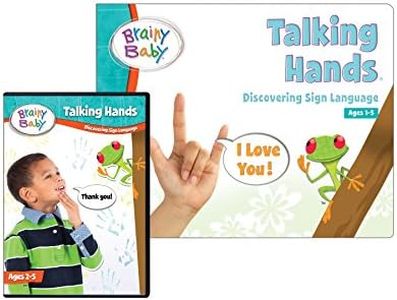 Brainy Baby Talking Hands Sign Language Book and DVD Set: Discovering Sign Language Deluxe Edition