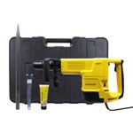 STANLEY STHM10K Demolition Hammer with Kitbox 7 Chisel Designed For Total Demolition 1600W 10Kg SDS-Max