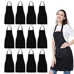 NOBONDO 12 Pack Bib Apron - Unisex 