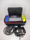 Nintendo Switch Set di 32GB Console Con Accessori Dock Station Completa Difetto