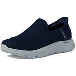 Skechers Mens Gowalk Flex Hands Free Slip ins Athletic Slip on Casual Walking Shoes, Navy, 10 X-Wide