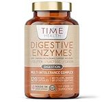 Digestive Enzymes – Comprehensive Food Intolerance Complex – Targets Multiple Intolerances Including Gluten, Lactose & Casein – 120 Capsules – UK Made – Zero Additives (120 Count (Pack of 1))