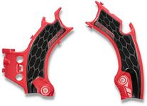 Acerbis X-Grip Frame Guards Red/Black for Honda CRF450R CRF450RX 2021-2024 2911441018