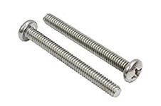 #10-24 X 3-1/2" Stainless Pan Head Phillips Machine Screw (25 pc) 18-8 (304) Stainless Steel Screws by Bolt Dropper