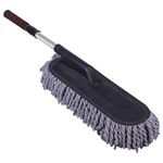 Autofy MAJIKO-3 Soft Microfiber Car Duster Car Brush for Car Cleaning Car Surface Wet & Dry Duster Multipurpose Home Duster Kitchen Cleaning (Extendable) Dusting Brush ‎(Assorted Colour)