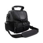 Camera Case Bag Lightweight Black Shoulder Bag with Strap for Kodak PIXPRO AZ422, AZ421, AZ401, AZ365, AZ362, AZ361, AZ252, AZ251, FZ53 Camera, One Size, (BG1)