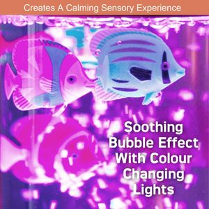Global Gizmos Bubble Lamp – Colorful LED Mood Light