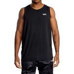 RVCA Men's Sport Vent Tank TOP, Black, M