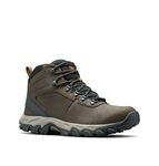 Columbia Men's Newton Ridge Plus II Waterproof Hiking Boot, Breathable, High-Traction Grip, Cordovan/Squash, 17