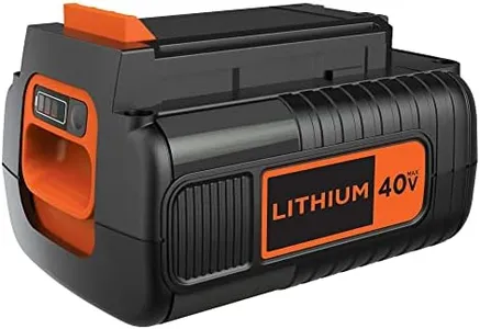 BLACK+DECKER 40V MAX Lithium Battery, Compatible with 36V and 40V MAX Power Tools, Lithium Ion Technology, Charger Not Included (LBX2040)