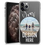 TULLUN Personalised Photo Your Own Image Design Custom Soft TPU Rubber Phone Case For iPhone - Your Own Design - for iPhone 7/8