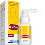 NAVEH PHARMA Dry Ears -Swimmers Ear Drops Spray - Ear Drying Drops for Swimmers Adults and Kids/Remove Water Trapped in Ears and Prevent Pain, Infection, and Hearing Loss (30 ML)