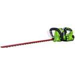 Greenworks 40V 24-inch Cordless Hedge Trimmer, Battery and Charger Not Included 2200700