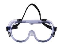 3M Safety Goggles Model 1621, Polycarbonate, Protects From Chemical Splashes, Clear Lens, Hardcoat, Transparent Goggles, Multipurpose For Industrial, Lab And Hospital, ANSI Z87.1 (Pack of 1)