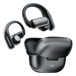 boAt Airdopes Stride with Up to 50 Hrs Playtime, Quad Mics ENx™ Tech, Open-Ear Comfort, 13mm Drivers, Beast™ Mode, Spatial Audio, IPX4 Resistance, Multipoint Connectivity OWS Earbuds (Ash Black)