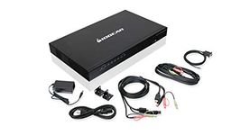 IOGEAR 8-Port USB HDMI KVM Switch - OSD - Cascade - w/USB KVM Cable Set (TAA) GCS1808H