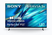 Sony BRAVIA 3 II 43 Inch 4K HDR LED Smart Google TV with Gemini, XR Processor with AI Technology, Dolby Vision/Atmos, 120Hz Television, Exclusive Features for PS5, K-43XR30M2, 2026 Model