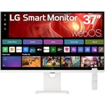 LG Smart Monitor U7 37U730SA-W All-in-One Home Office & Streaming display 37 inch 4K UHD IPS | webOS Apps & Home Office, USB-C with 65W Laptop Charging, AirPlay 2 & Bluetooth, Height, Swivel & Tilt