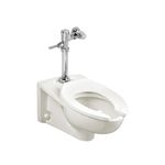 American Standard 2859.128.020 Afwall 1.28 GPF Toilet with Manual Flush Valve, White