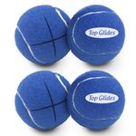 Top Glides Precut Walker Tennis Ball Glides - Dark Blue - 2 Pairs