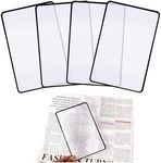 4 Pcs Plastic Magnifying Sheet for 