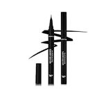 KL KILLER LASHES Liquid Black Eyeliner - Ultra Thin Felt Tip Eye Liner for Natural & Statement Eye Makeup | Quick Dry, Long Lasting & Smudge Proof Eyeliner, 1 Count