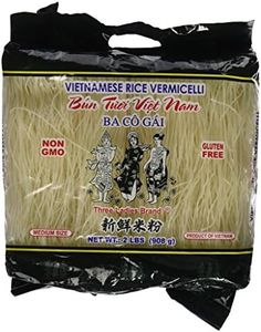 Three Ladies Brand Vietnamese Rice Vermicelli, 2lbs (Pack of 2)