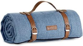 VonShef Picnic Blanket, Blue Herrin