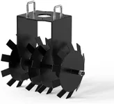32" Heavy-Duty Disc Plow Harrow - Two Pack Disc Plow, ATV/UTV Tow-Behind with 2" Hitch, Adjustable Height, Hard Soil and Orchard Trenching Tool, Deep Tilling Equipment
