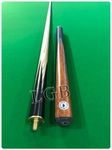 Laxmi Ganesh Billiard Snooker & Pool cue Stick by Master pro Butt Quarter Joint (Black-1)