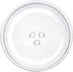 Small 9.6'' / 24.5cm Microwave Glass Plate Replacement, Small Microwave Glass Turntable Plate for Small Microwaves - BY AMI PARTS