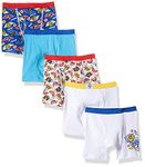 Paw Patrol Boys' Underwear Multipacks Boxer Briefs, Paw 5pk BXR Br Multicolored, 2-3 Years (Pack of 5)