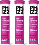 Phizz Electrolytes, Multivitamin & Hydration Tablets - 60 Effervescent Rehydration Electrolyte Tablets - 18 Vitamins & Minerals, Vitamin C, Vegan, Vegetarian & Low Calorie