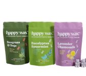 Happy Wax Scented Natural Soy Wax Melts – Scented Wax Melts Infused with Essential Oils, Non Toxic Wax Bears for Wax Warmers and melters (Spa)