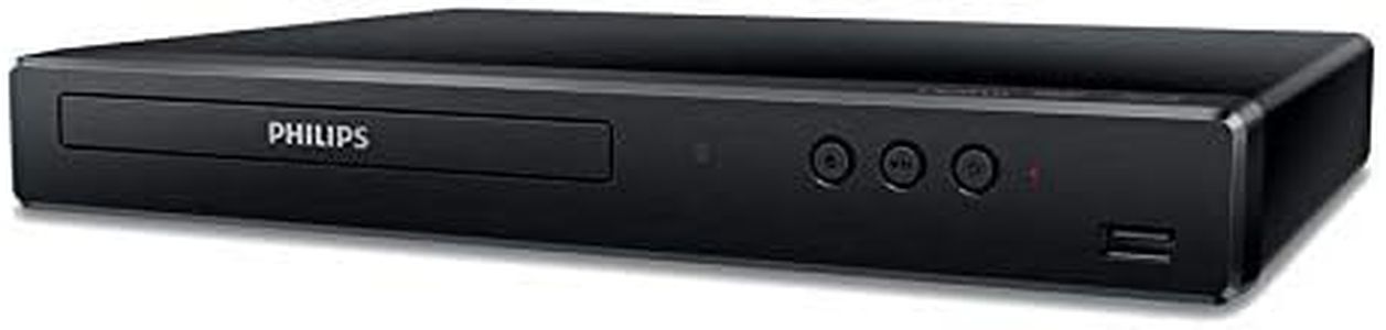 Certified RENEWED Philips BDP1502 Blu-Ray Disc/DVD Player with DVD Video upscaling to HD