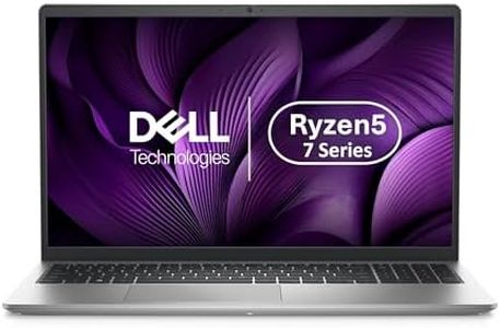 Dell Inspiron 3535, AMD Ryzen 5-7530U, 16 GB RAM, 512 GB SSD, FHD IPS 15.6"/39.62 cm, 120Hz, Windows 11, MS Office 2024, Platinum Silver, 1.67 kg, Thin & Light Laptop