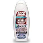 Soos Pets Pet Shampoo Natural Dead Sea Anti-Itch Fast Absorbing Clean Fur with Vitamins Minerals Essential Oils Natural Ingredients Antiba-cterial for Dogs and Cats - 1x Pet Shampoo (500ml)